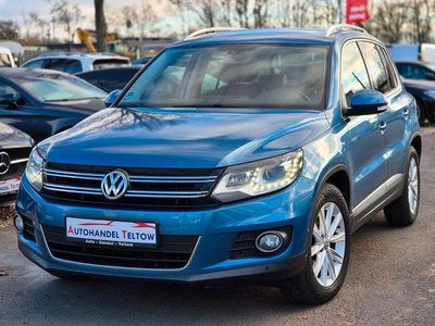 Pacific blue Gebraucht 2014 VW Tiguan Sportline SUV | 10.950 € (Fairer Preis)