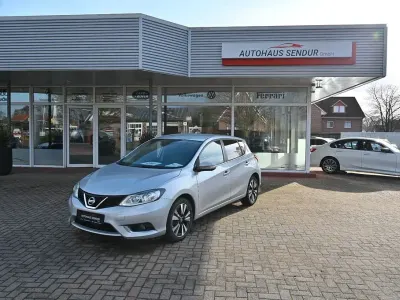 Gebraucht Nissan Pulsar Tekna 110 PS (80 kW) 2015 Silber Kleinwagen