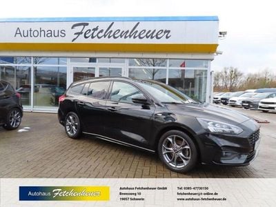 Schwarz Gebraucht 2022 Ford Focus ST-Line Kombi | 17.950 € (Fairer Preis)