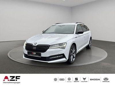 Moonweiß perleffekt Gebraucht 2024 Skoda Superb SportLine Kombi | 39.890 € (Fairer Preis)