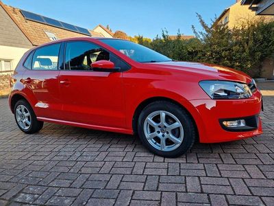 Second-hand VW Polo 90 CP (66 kW) 2012 Roșu Hatchback