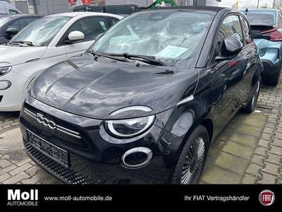 Gebraucht Fiat 500e Icon 86 kW (118 PS) 2022 Onyx schwarz) (schwarz Cabrio