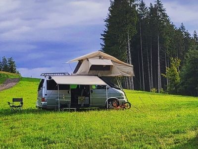 gebraucht VW Caravelle T4Camper inkl Dachzelt + diverses Zubehör