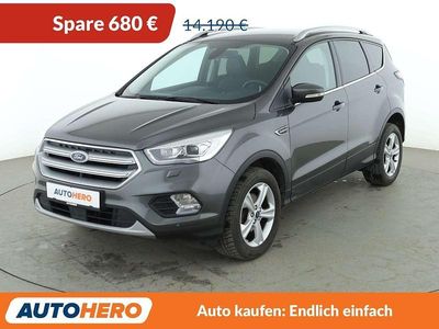 Second-hand Ford Kuga Titanium 150 CP (110 kW) 2018 Gri SUV