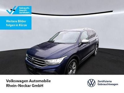 Gebraucht VW Tiguan Allspace Life 150 PS (110 kW) 2023 Atlantic blue metallic SUV