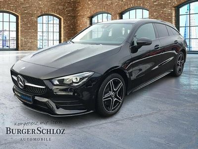 Gebraucht Mercedes CLA250e Shooting Brake AMG 218 PS (160 kW) 2021 Unilack nachtschwarz Kombi