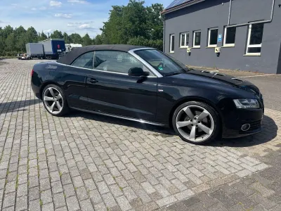 Gebraucht Audi A5 Cabriolet S-line plus 239 PS (175 kW) 2010 Schwarz Cabrio