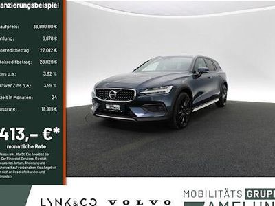 Gebraucht Volvo V60 CC Ultimate 197 PS (144 kW) 2022 Blau Kombi