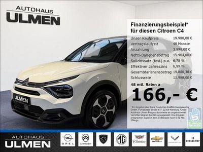 Weiss Gebraucht 2023 Citroën C4 Feel SUV | 19.980 € (Fairer Preis)