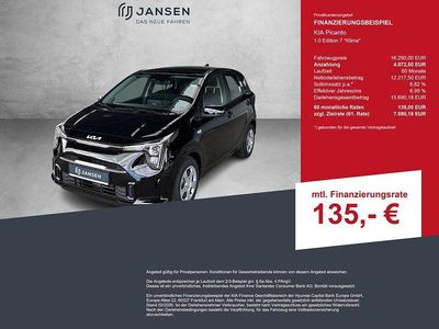Gebraucht Kia Picanto Vision 63 PS (46 kW) 2024 Schwarz Kleinwagen