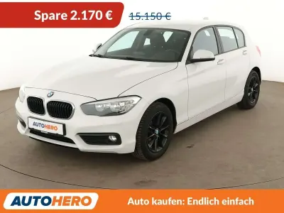 Gebraucht BMW 116 Advantage 116 PS (85 kW) 2017 Weiß Kleinwagen