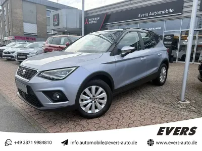 Gebraucht Seat Arona Style 116 PS (85 kW) 2019 Urban silber midnight schwarz da SUV