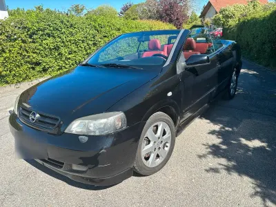 Occasion Opel Astra Cabriolet 150 ch (110 kW) 2002 Noir Cabriolet