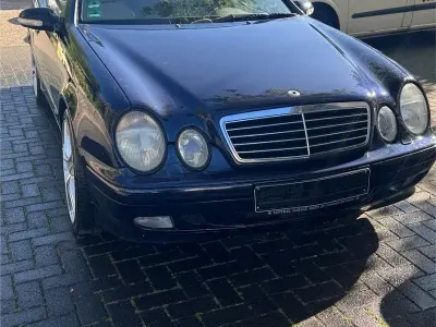 Brugt Mercedes CLK230 193 HK (141 kW) 2001 Lilla Cabriolet