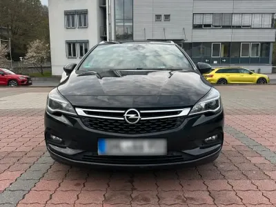 Gebraucht Opel Astra 130 PS (95 kW) 2016 Schwarz Kombi