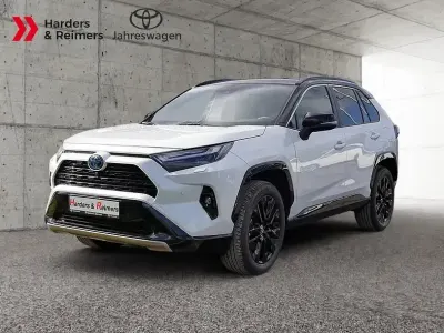 Second-hand Toyota RAV4 Hybrid Style 218 CP (160 kW) 2025 Alb SUV
