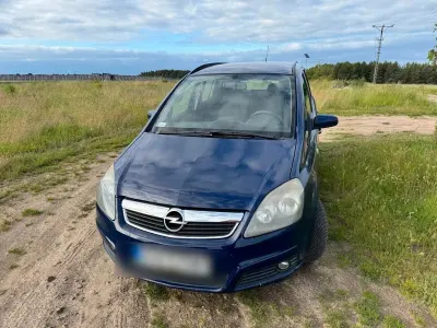Gebraucht Opel Zafira 150 PS (110 kW) 2008 Blau Van / Kleinbus