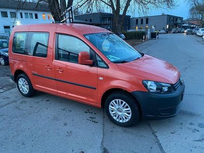 Gebraucht VW Caddy Trendline 86 PS (63 kW) 2014 Sundown orange Van / Kleinbus