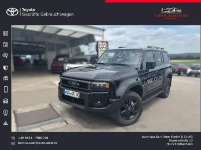 Gebraucht Toyota Land Cruiser Executive 205 PS (150 kW) 2026 Schwarz SUV