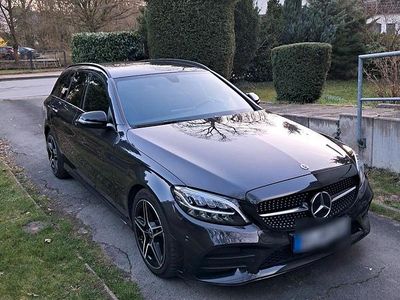 Gebraucht Mercedes C220 AMG 194 PS (142 kW) 2019 Grau Kombi