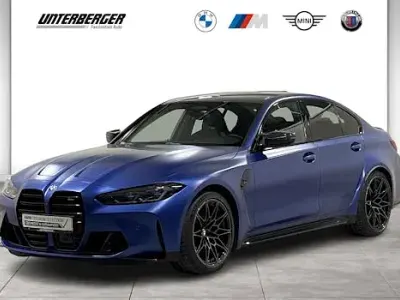 Brugt BMW M3 Competition Edition 510 HK (375 kW) 2021 Blå Sedan