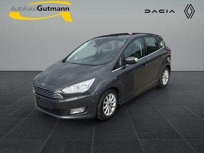 Gebraucht Ford C-MAX Titanium 125 PS (91 kW) 2017 Grau Van / Kleinbus