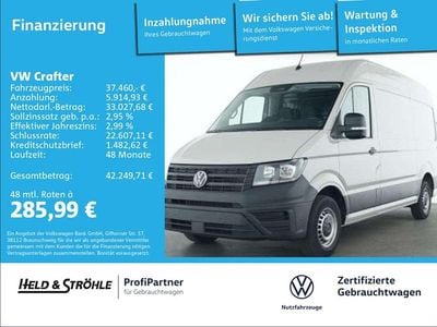 Gebraucht VW Crafter 140 PS (102 kW) 2025 Ascot grau Van