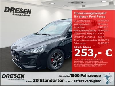 Schwarz Neu 2025 Ford Focus ST-Line Limousine | 28.790 € (Teuer)