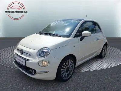 Gebraucht Fiat 500 Lounge 69 PS (50 kW) 2017 Weiß Kleinwagen
