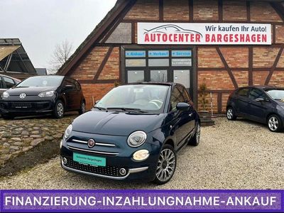 Gebraucht Fiat 500 Lounge 69 PS (50 kW) 2017 Blau Kleinwagen