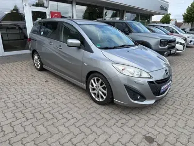 Gebraucht Mazda 5 144 PS (105 kW) 2011 Plutossilber metallic Van / Kleinbus