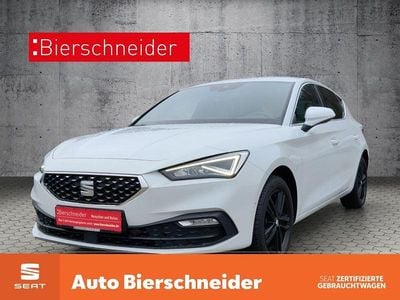 Usata Seat Leon XCELLENCE 131 CV (96 kW) 2021 Bianco Berlina