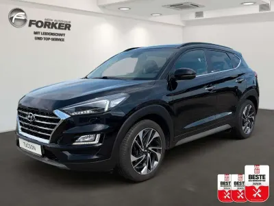 Gebraucht Hyundai Tucson Premium 177 PS (130 kW) 2020 Schwarz SUV