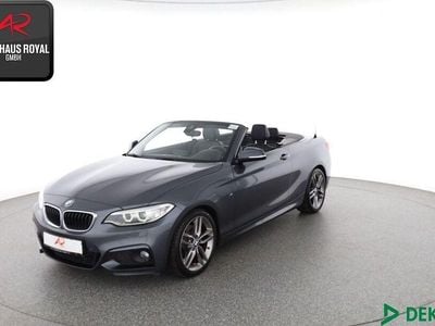 Usata BMW 220 M Sport 184 CV (135 kW) 2015 Grigio Cabrio