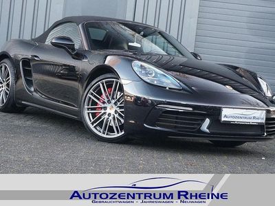 Brugt Porsche 718 Boxster Chrono 350 HK (257 kW) 2021 Sort Cabriolet