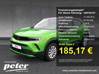 Gebraucht Opel Mokka Enjoy 101 PS (74 kW) 2024 Lackierung matcha green/typ aussenverkle (metallic) SUV