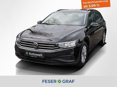 Gebraucht VW Passat Basis 122 PS (89 kW) 2022 Schwarz Kombi