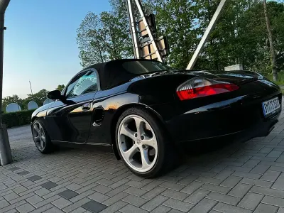 Gebraucht Porsche Boxster 228 PS (167 kW) 2002 Schwarz Cabrio
