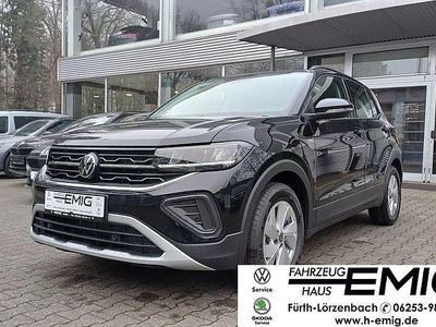 Neu VW T-Cross Life 95 PS (69 kW) 2025 Schwarz SUV