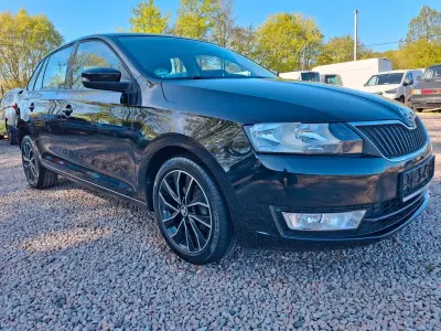 Gebraucht Skoda Rapid 90 PS (66 kW) 2016 Schwarz Kleinwagen