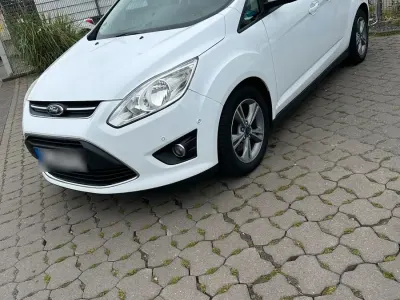 Gebraucht Ford Grand C-Max 125 PS (91 kW) 2014 Weiß Van / Kleinbus
