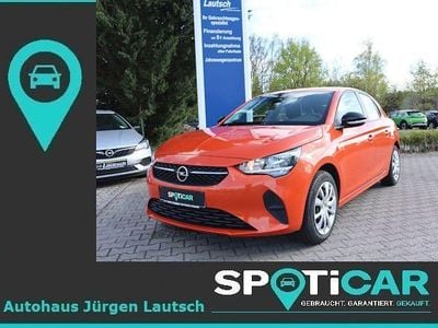 Usata Opel Corsa-e Edition 100 kW (136 CV) 2022 Arancione Utilitaria