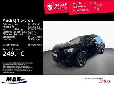 Gebraucht Audi Q4 e-tron Ambiente 125 kW (170 PS) 2022 Mythosschwarz metallic SUV