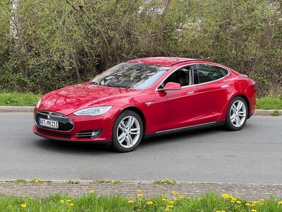 Gebraucht Tesla Model S 309 kW (421 PS) 2013 Rot Kleinwagen
