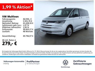 Silber Gebraucht 2024 VW Multivan Van | 46.930 € (Guter Preis)