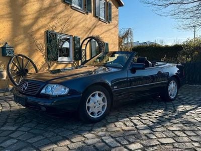 Second-hand Mercedes SL320 231 CP (169 kW) 1998 Albastru Cabrio