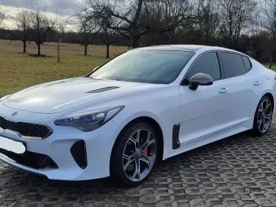 Brugt Kia Stinger GT 370 HK (272 kW) 2018 Hvid Hatchback