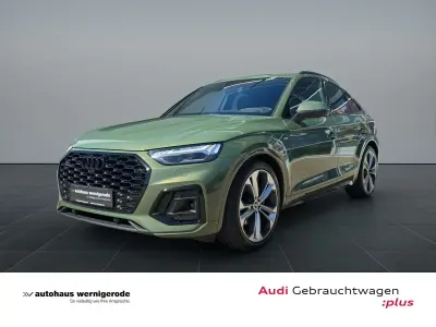 Gebraucht Audi Q5 Sportback S-Line 265 PS (194 kW) 2022 Grün SUV