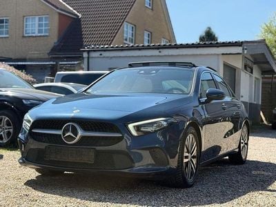 Brugt Mercedes A200 163 HK (119 kW) 2021 Blå Sedan