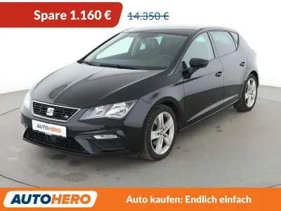 Gebraucht Seat Leon FR 131 PS (96 kW) 2019 Schwarz Limousine